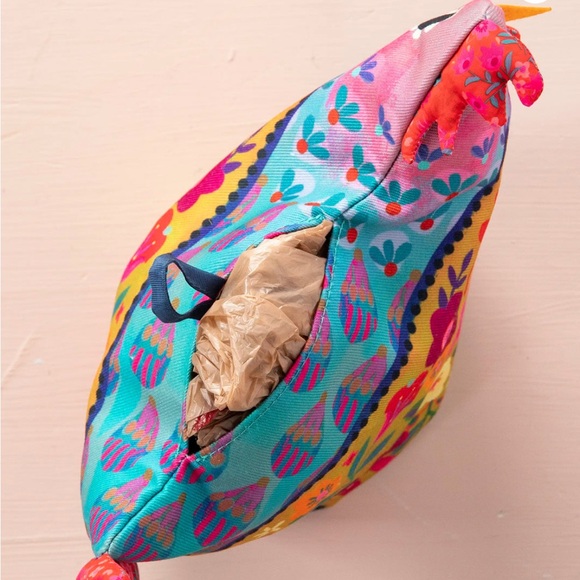 NATURAL LIFE  Plastic Bag holder Chicken Storage Bag Container  Kitchen Farm - Picture 6 of 10